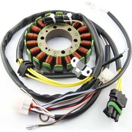 Motorcycle Ignition Magneto Stator Coil for Polaris Scrambler 500 2x4 Int'l 4x4 Int'l 2009 Magneto Engine Stator Generator Coil
