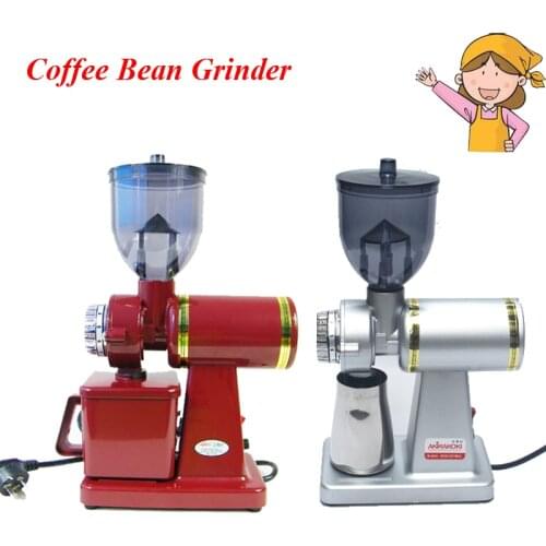 Commercial Coffee Grinder Electric High Quality Coffee Beans Grinding Machine Household Coffee Miller Black/Silver/Red M520-A