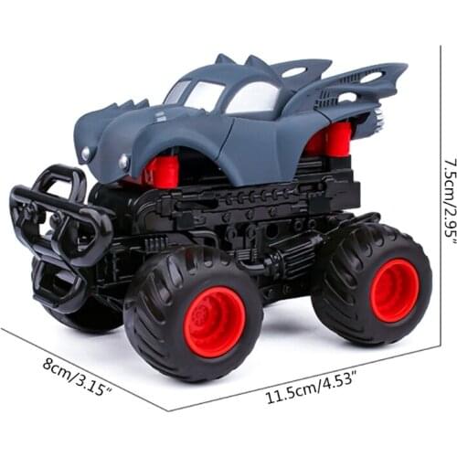 Q9QB Inertia-Stunt Bounce Deformation Car Off Road Model Car Vehicle Kids Toy Gift for Christmas Friction Powered Vehicles