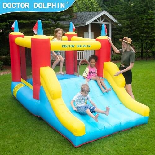 Inflatable Toys Trampoline Bouncy Castle Giant Slide Air Bounce for Children Inflatable Structure Outdoor