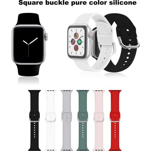 White Printed Silicone Strap for Apple Watch Band 44mm 40mm 38 42mm Spots Flower Band for Iwatch 2 3 4 5 6 Bracelet Belt