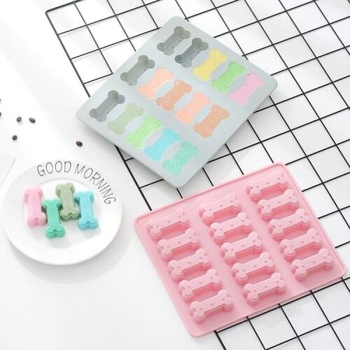 Silicon Baking Mold 3D Cartoon Animals Candy Chocolate Biscuit Fondant Cake Decoration Accessories Baking Tools