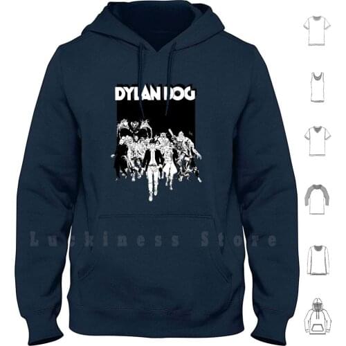 Dylan Dog hoodies Dylan Dog Stano Comics Italian Groucho Marx Bonelli Cult Horror Nerd