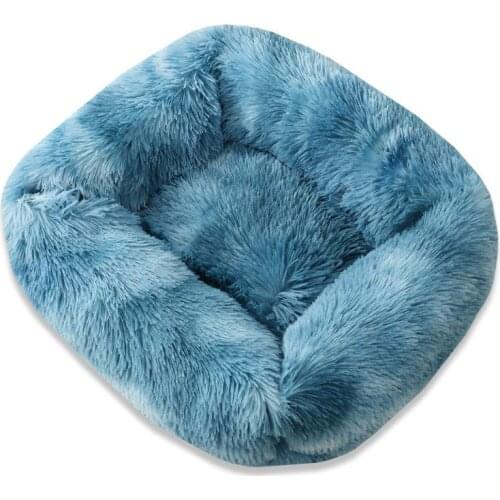 Autumn Winter Warmth Dogs Sleeping Nests Plush Square Shape Pet Nest Soft Comfortable Dog Cat Bed Pets Supplies