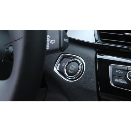 Yimaautotrims Start Stop Engine System Key Frame Cover Trim Fit For BMW 3 Series F30 316i 320i 328i 2013 - 2017 ABS Interior
