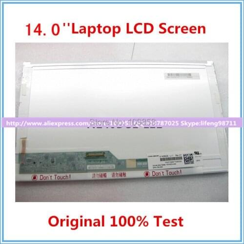 N140BGE-L12 N140BGE-L22 N140BGE-L21 N140BGE-L11 BT140GW01 LP140WH1 TLA1 LTN140AT02 LCD Screen