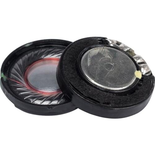 27mm Headphone Speaker Unit Headset Driver 32ohm 113DB HIFI Headphone Speaker Repair Parts Mini Loudspeaker Unit 2 Pcs