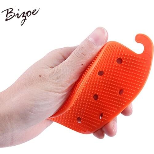 5PCS Creative Multi-function Brush Vegetable & Fruit Easy Potato Cleaning Tool Anti-Burn Home Mat Kitchen Appliances