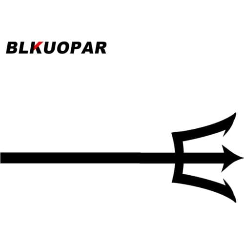 BLKUOPAR for Trident Weapon Car Stickers Graffiti Personality Decals Scratch-Proof Simple Surfboard Trunk Decor Car Label