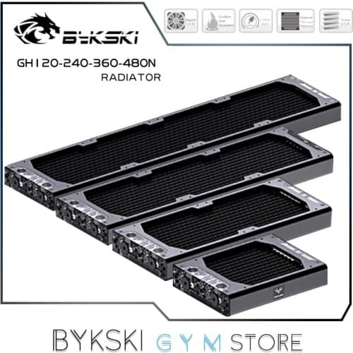 Bykski Granzon GH Series 120/240/360/480 30mm Thin Water Cooling Radiator High Expansion, New Arrival