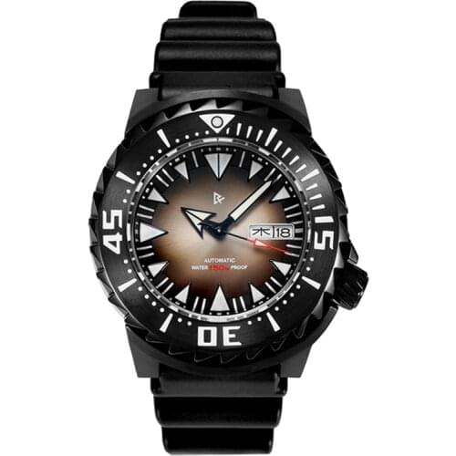 RDUNAE Mens Automatic Watch Sapphire Crystal Luminous 150M Water Resistance Diver Watch NH36A Mechanical Watches