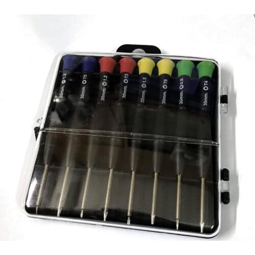 Cheap! Hot Sale Screwdriver multi-function screwdriver tool set 8-piece mobile phone disassembly repair tool four-color cap