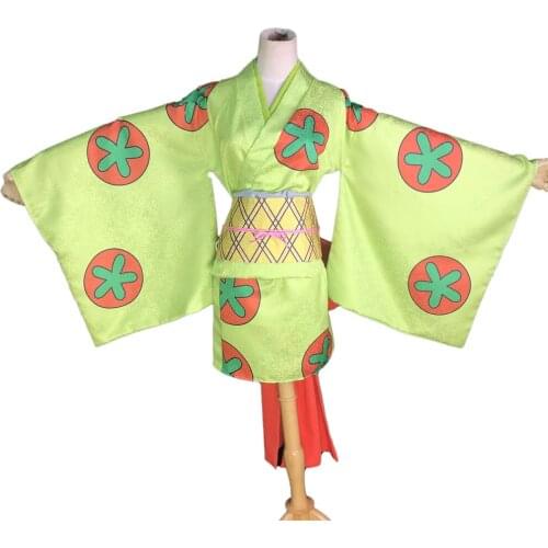 ONE PIECE Wa No Kuni Tama Cosplay Costume Halloween Costume Dress