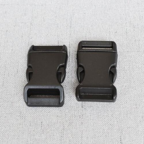 LOGO 5 Pcs 20mm 25mm Plastic release buckle Webbing Detach for Outdoor Sports Bags Students Bags Luggage Travel Accessories