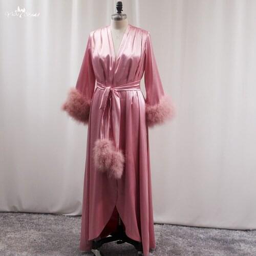 LZY019 Long Sleeve Feather Maternity Dress For Photo Shoot Or Baby Shower Maternity Gown Designer Shooting Dress Evening Dress