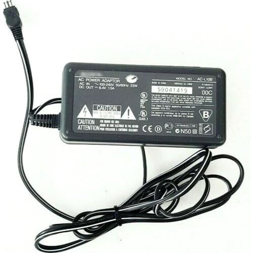 Original power adapter charger AC-L10A/B/C AC L10B AC L10C for Sony DSC-F828 CCD-TRV3 23W 8.4V 1.5A digital camera video camera