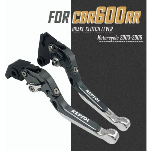 CBR600RR For Honda CBR 600 RR 2003 2004 2005 2006 Motorcycle CNC Adjustable Folding Extendable Brake Clutch Levers