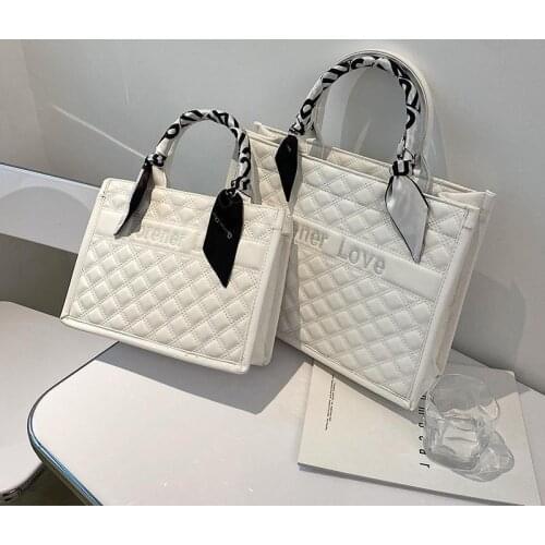New Design Luxury Womens Handbag 2021 Fashion Messenger Bag Rhombic Texture Shoulder Bag for Girls Ladies