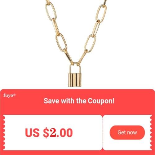 2020 Padlock Gothic Chain Cross Heart Choker Necklace Punk Lock Key Statement Necklace Women Goth Jewelry collier femme Jewelry
