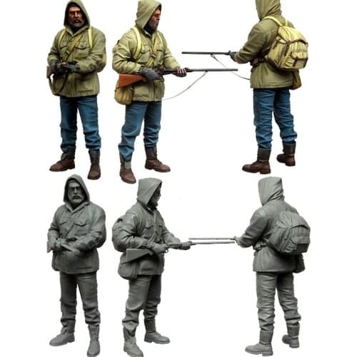 1/35 Resin Figure Model Kit Unassambled Unpainted E48