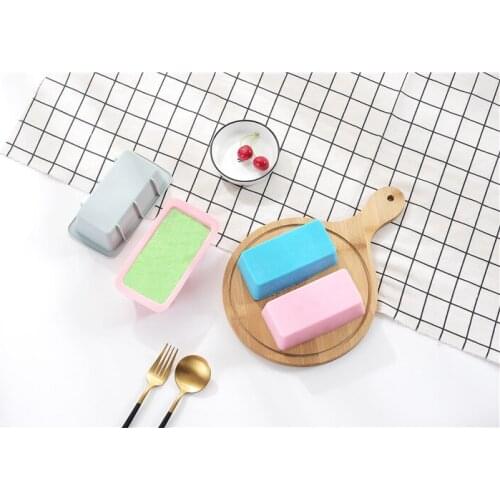 1PC Bakeware Silicone Tray Make Chocolate Candy Ice Jelly Mold DIY Children Cake Tools Wholesale OK 1032