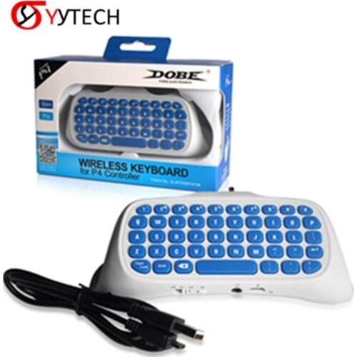 SYYTECH TP4-022W 2.4G Wireless Game Controller Keyboard Adapter For PS4 PRO Slim Keyboard Gamepad