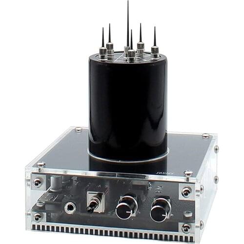 Bluetooth Music Tesla Coil SSTC Desktop Toy Plasma Loudspeaker Arc Generator Wireless Transmission Teaching Demonstration Experi