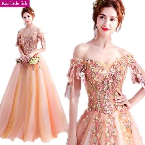 556t Free shipping Long prom dresses 2018 Vestido de formatura longo Prom long elegant dresses