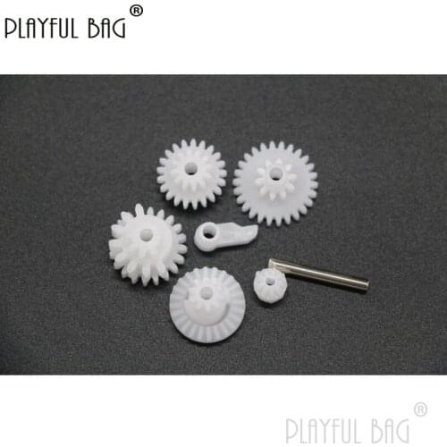 PB Playful bag 6-Piece set of wave box gear Gel ball gun gearbox refitting accessory DIY toys equipment QE89S