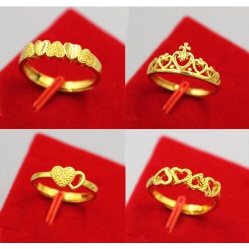 iMucci Women's Gold Rings