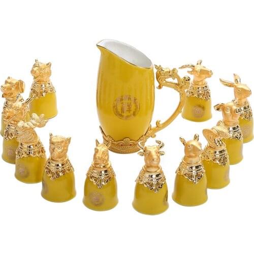 Creative Cocktail Shaker Bar Set Kitchen Dining Bar Classic Eco Friendly Dispensador De Cerveza Shot Glass Dispenser BD50BS