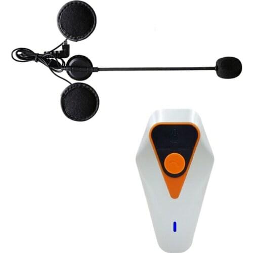 Wt002 1000M Ip67 Waterproof Motorcycle Helmet Walkie-Talkie Motorcycle Walkie-Talkie Headphones With Fm Radio