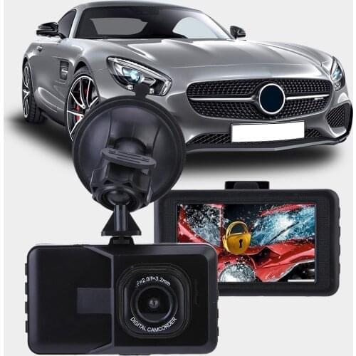 NEW Style 4 Inch LCD Screen 170 Degree Dual Lens HD 1080P Camera Car DVR Vehicle Video Dash Cam Recorder G-Sensor Drop Shipping