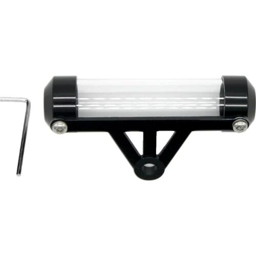 NEW Universal Motorcycle Tube Tax Disc Cylindrical Holder Frame Real Waterproof