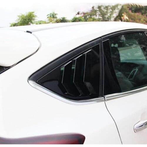 Pair Car Window Blinds Side Trim Decoration For Ford RS MK3 2012-18