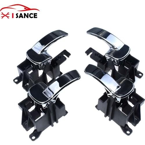 Front Rear Left Right Chrome Interior Door Handle 80670-4X02B For Nissan Pathfinder 4.0L,5.6L 2005-2009 80671-4X02B