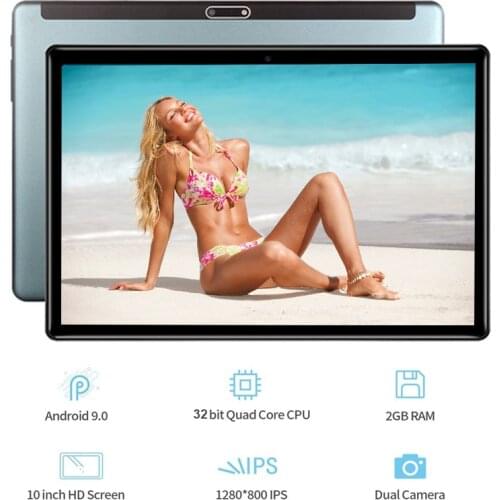 Hot sales 10.0 inch System Tablet PC 3G Phone Call 4 Core Strong 2GB/32GB Dual SIM Support Wi-Fi Bluetooth Android 9.0 Tablet