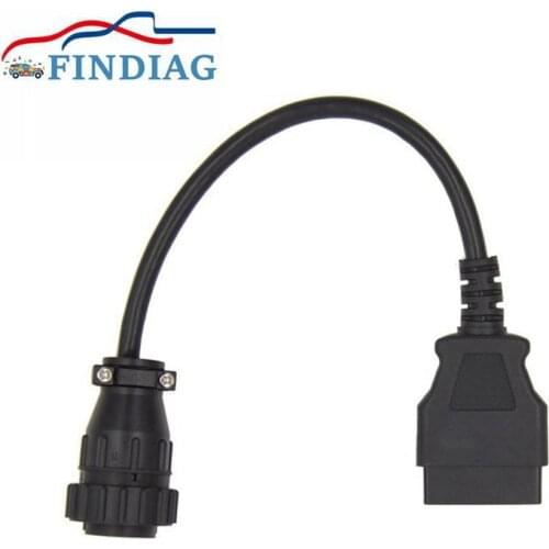 Fits For SCANIA Connect Compatible For CDP For SCANIA 16 Pin To OBD 2 16Pin Female Connector For TCS Car Diagnostic Cable Tool