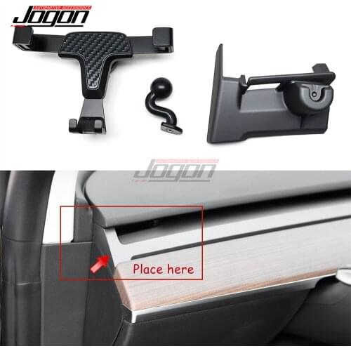 For Tesla Model 3 For Model X 2020 2021 Stand Mount Car Accessories Air Vent A Pillar Cradle Cell Phone Holder Support