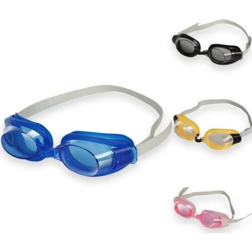 Transparent goggles with nose clip earplugs adult children flat swimming goggles boys and girls diving glasses waterproof