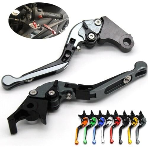 For Moto Guzzi Breva 850 1100 1200 GRISO BREVA 1100 NORGE 1200 GT8V Motorcycle Accessories Folding Extendable Brake Clutch Lever