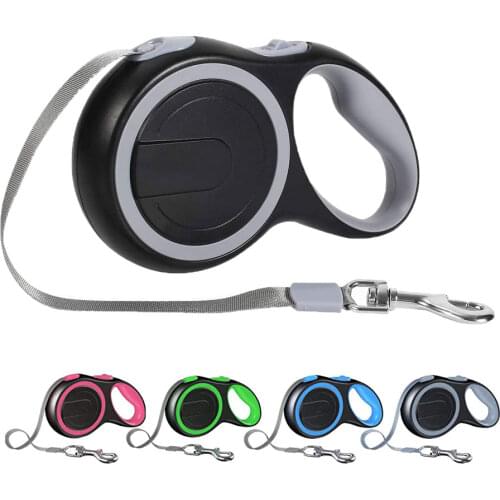 Automatic Retractable Dog Leash Nylon Ribbon Flexible automatic traction Small Medium Large Breed Dogs Pet Training Leash