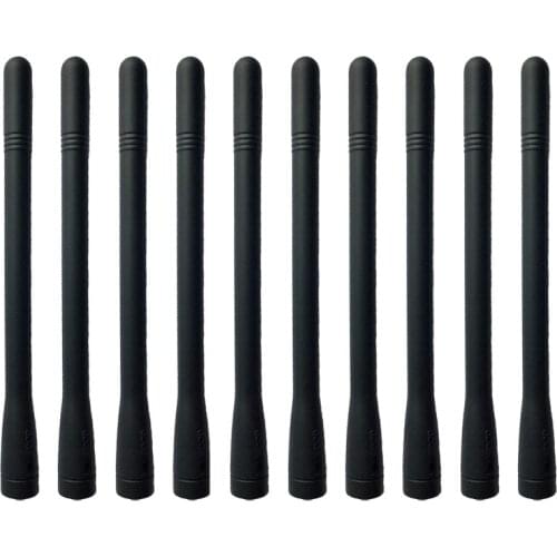 10Pcs TK-2207G VHF 136-174MHz Antenna SMA Female for Kenwood TK2217 TK2107