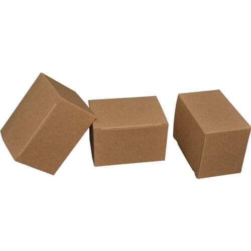 50pcs/lot 8x8x6cm~12cm 4sizes White/kraft Paper Box DIY Lipstick Perfume Oil Bottle packaging boxes for tube valve packing