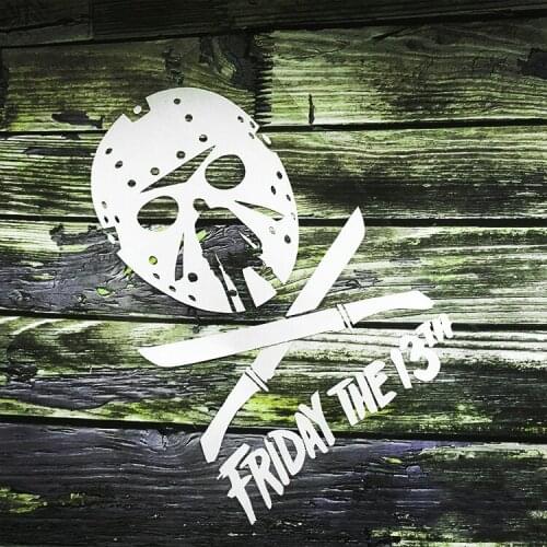 Car Sticker Vinyl Mask Man Friday Auto Window Body Decals