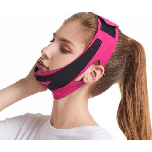 Face V Shaper Face Slimming Bandage Relaxation Lift Up Belt Shape Lift Reduce Double Chin Face Thining Band Massage Hot Sale
