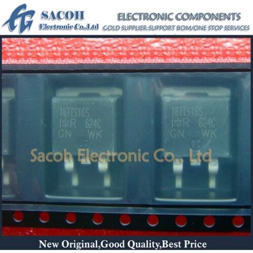 Free Shipping 10Pcs 16TTS08S 16TTS12S 16TTS16S TO-263 10A 800V/1200V/1600V Phase Control SCR