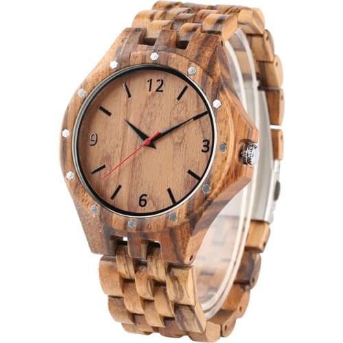 Luxury Nature Wooden Watches for Men Casual Sport Man Wrist Watch Wood Band Timepieces Bangle 2019 New Arrival Male Clock Gifts