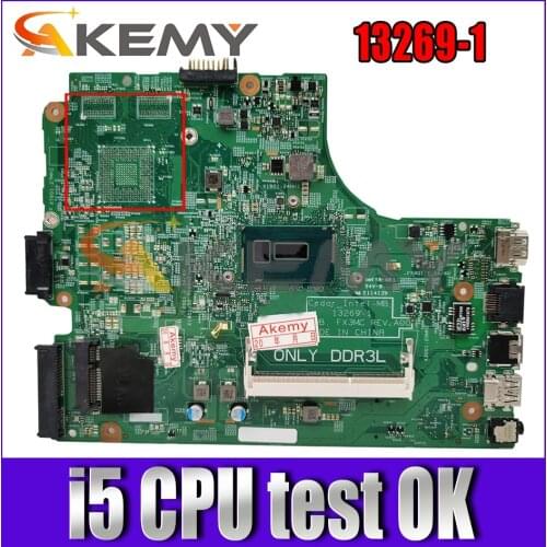 CN-06YPRH 06YPRH For Dell Inspiron 3442 3542 3543 3443 5748 5749 Laptop Motherboard 13269-1 FX3MC With Intel i5 CPU 100% test OK