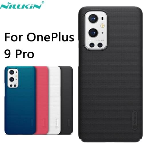 For OnePlus 9 Pro IN/CN EU/NA Case NILLKIN Super Frosted Shield Matte PC Back Cover for OnePlus 9R Nord CE N100 N10 5G Casing